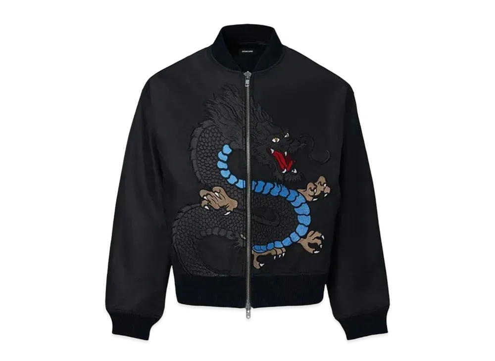 DONCARE Dragon Embroidery Nylon Jacket "Black"