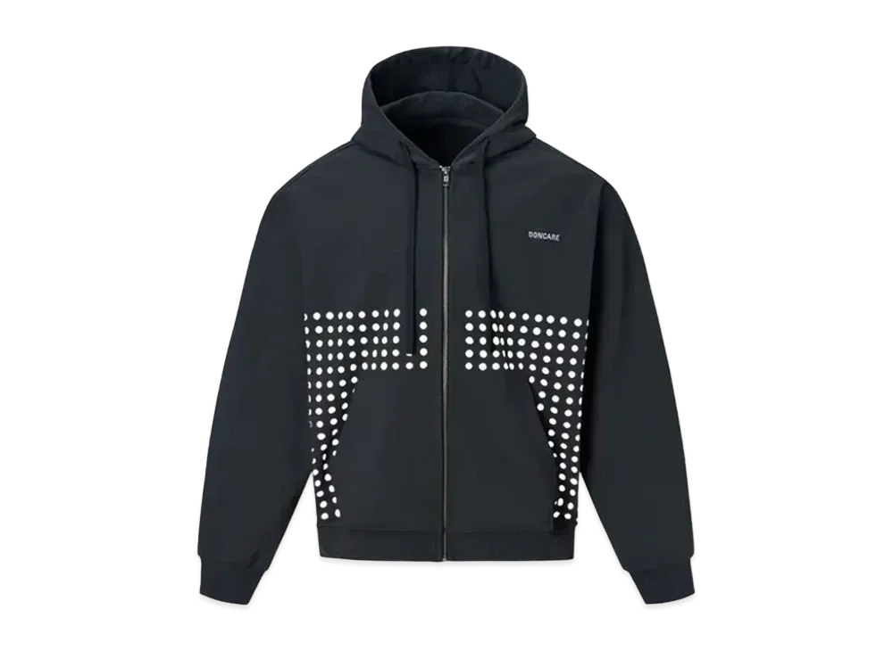 DONCARE Movie Collection Mesh Hoodie "Black"