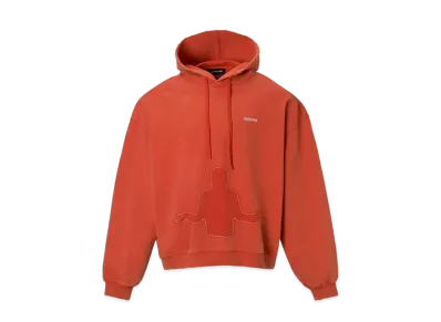 DONCARE Red Logo Hoodie "Red"