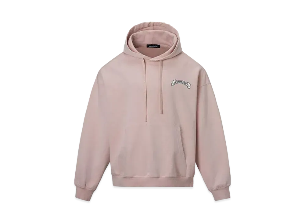 DONCARE Logo Hoodie "Pink"