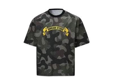 DONCARE Camo T-Shirt Cotton Pattern Printed "Khaki"
