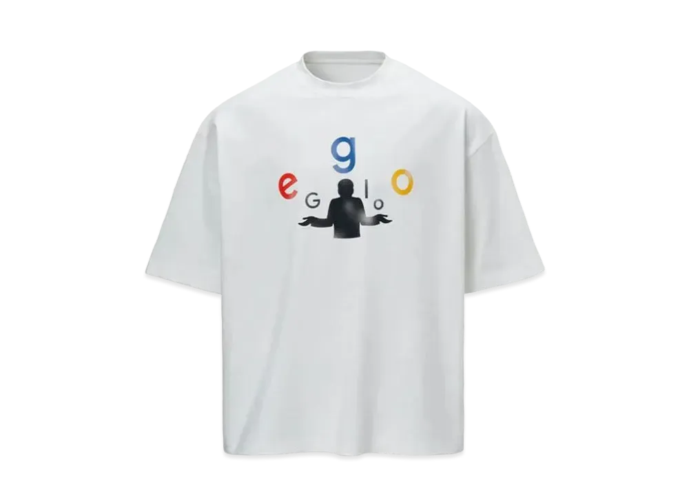 DONCARE Ego Logo T-Shirt "White"