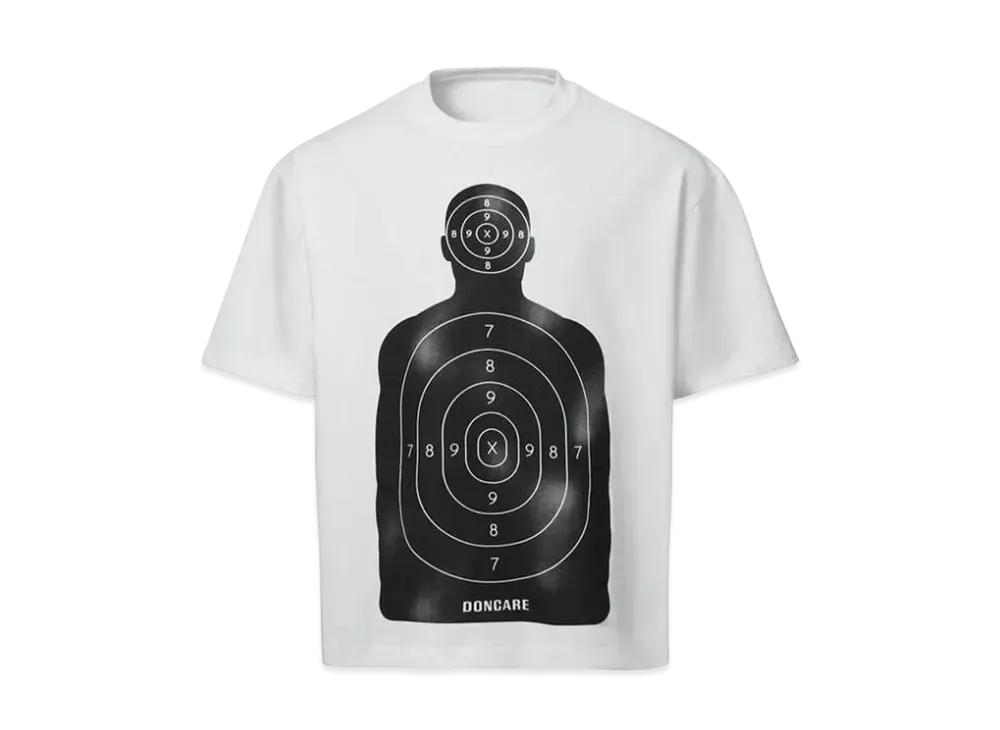 DONCARE Shooting Targets T-Shirt "White"
