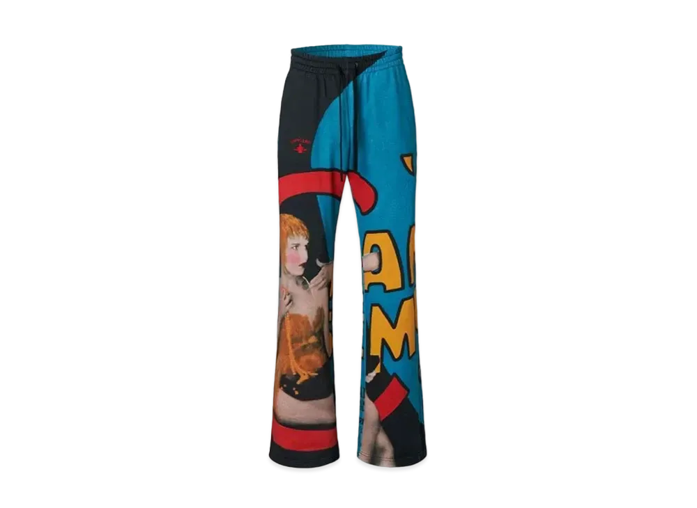 DONCARE Poster Sweatpants Pattern Printed "Multi"