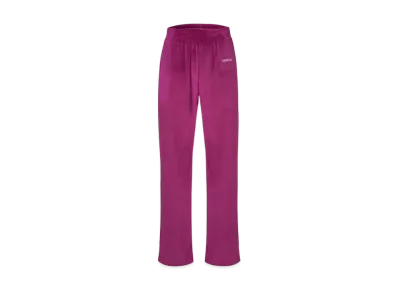 DONCARE Polyester Velour Sweatpants "Purple"