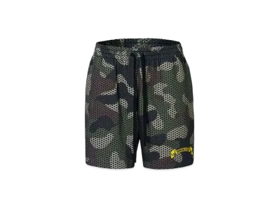 DONCARE Camo Shorts Cotton Pattern Printed "Khaki"
