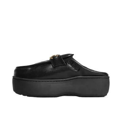 SUBU DOTS PLATFORM LOAFER "Black"