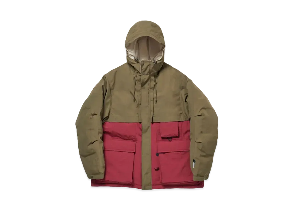 DAIWA PIER39 2023 Autumn Winter 4th Delivery Tech Logger Mountain Down Parka "Military Olive"