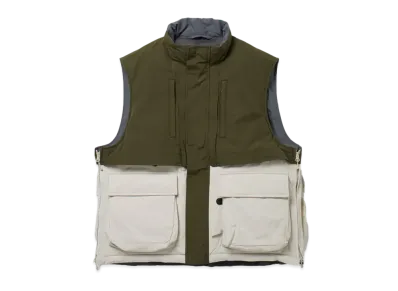 DAIWA PIER39 2023 Autumn Winter 4th Delivery W's Tech Logger Mountain Down Vest "Military Olive"