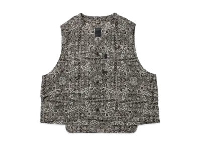 DAIWA PIER39 Tech Over Vest Paisley "Brown"