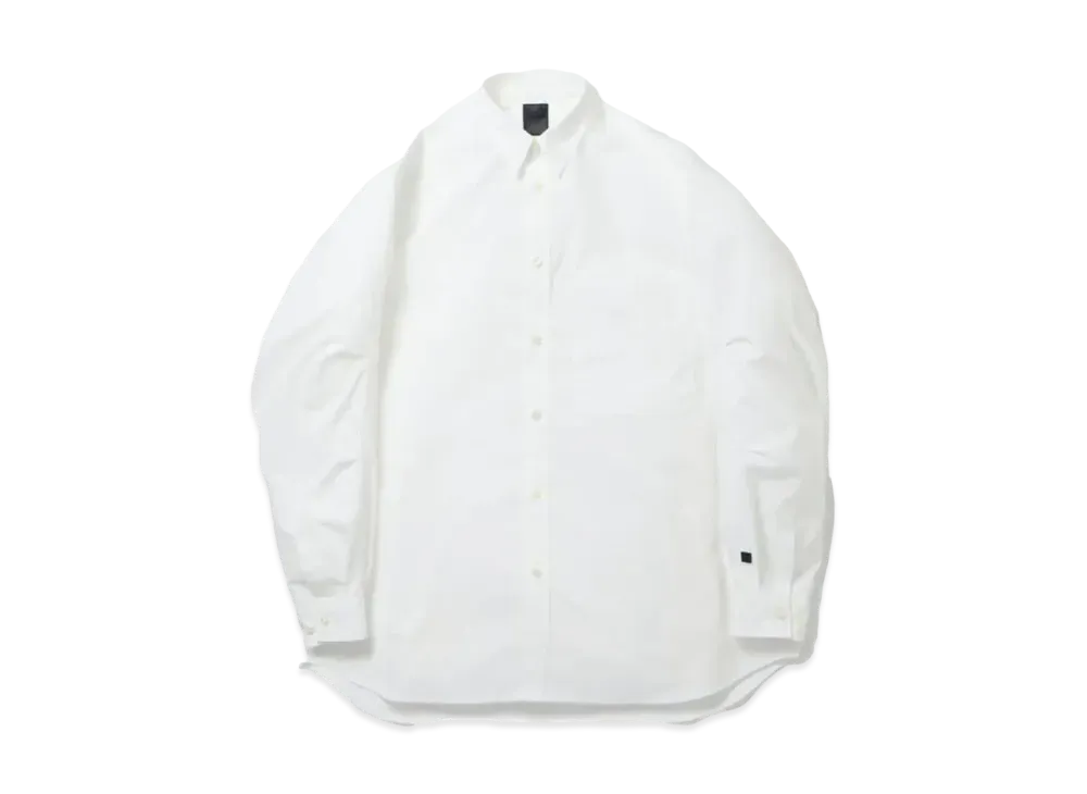 DAIWA PIER39 Tech Regular Collar Shirts L/S Solid "White"