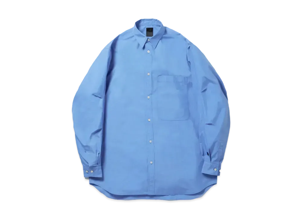 DAIWA PIER39 Tech Regular Collar Shirts L/S Solid "Sax"