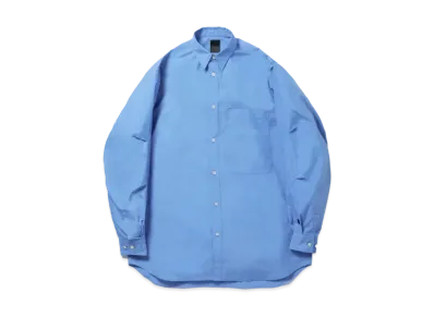 DAIWA PIER39 Tech Regular Collar Shirts L/S Solid "Sax"