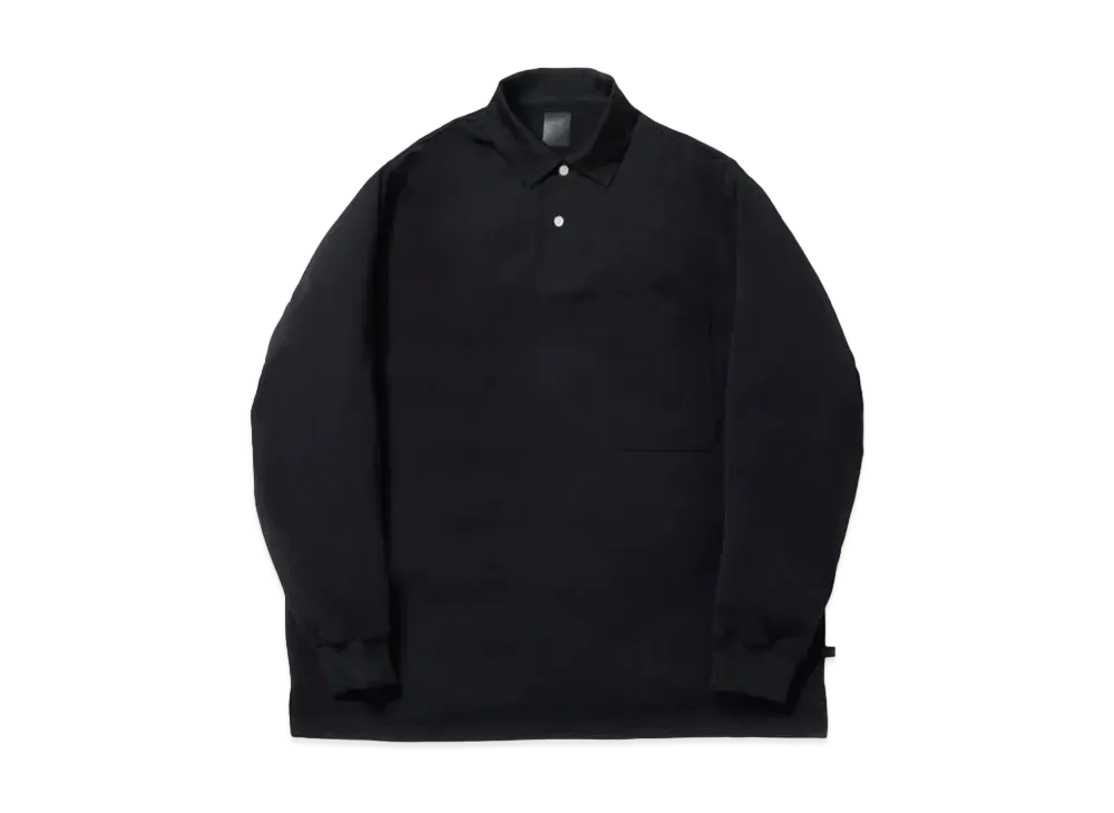 DAIWA PIER39 Tech Polo Shirts L/S "Black"
