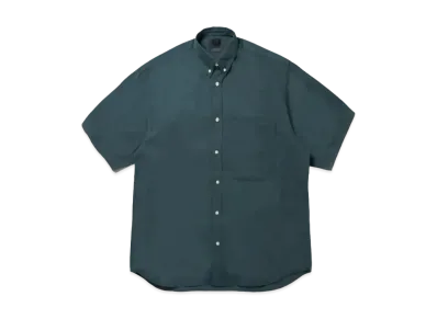 DAIWA PIER39 Tech Button Down Shirts S/S OX "Dark Green"