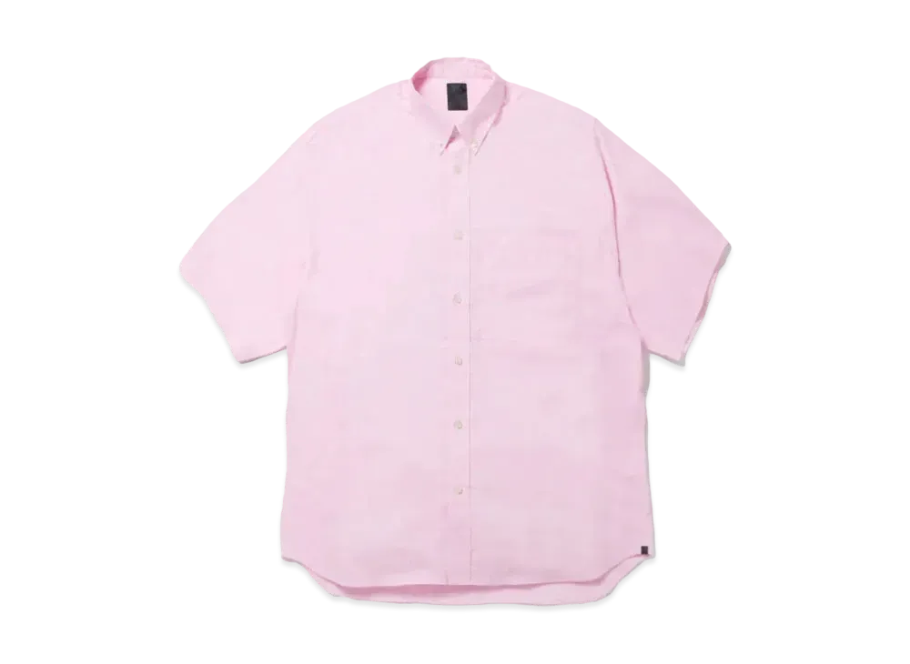 DAIWA PIER39 Tech Button Down Shirts S/S OX "Light Pink"