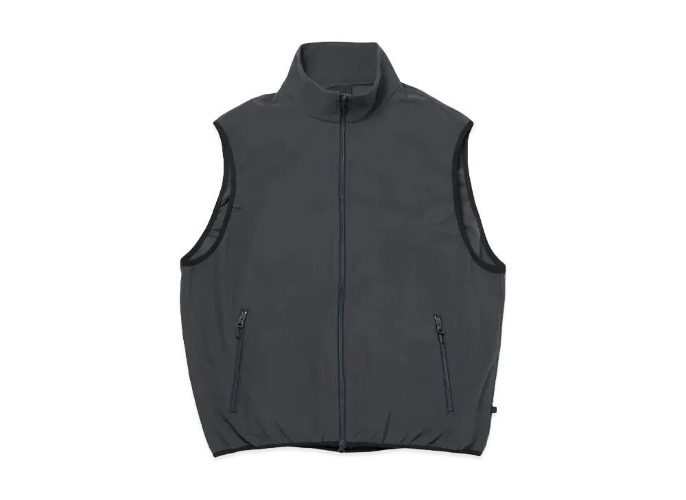 DAIWA PIER39 Tech Flex Jersey Stand Collar Vest "Charcoal"