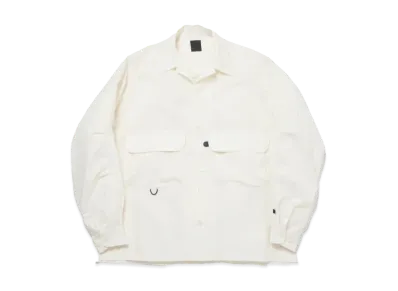 DAIWA PIER39 Tech Sports Open Collar Shirt L/S Plaid "Ivory"