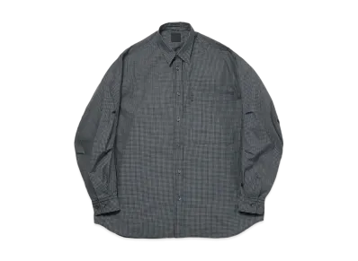 DAIWA PIER39 Tech Regular Collar Shirt L/S Graph Plaid "CharcoalxBlack"