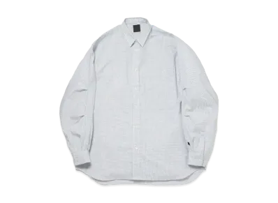 DAIWA PIER39 Tech Regular Collar Shirt L/S Graph Plaid "WhitexBlack"