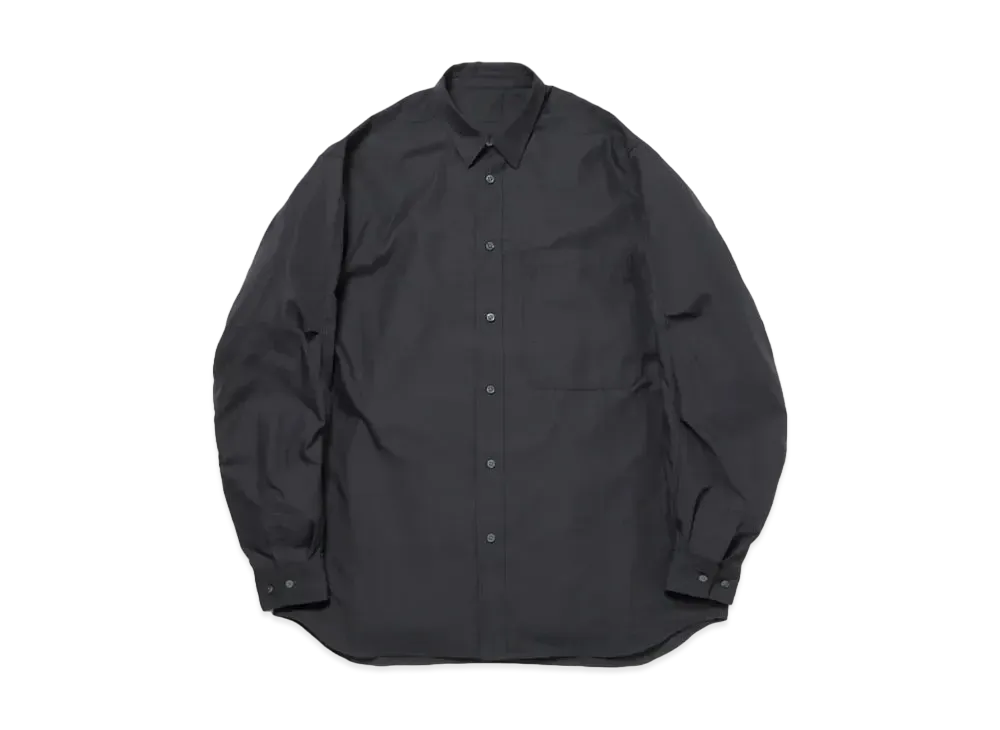 DAIWA PIER39 Tech Regular Collar Shirt L/S Graph Plaid "BlackxWhite"