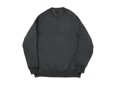 DAIWA PIER39 Tech Sweat Crew Freedom Sleeve "Charcoal"