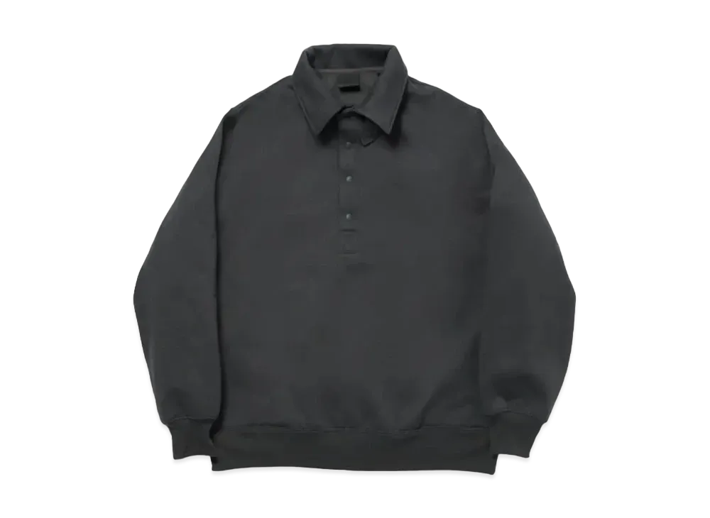 DAIWA PIER39 Tech Sweat Snap Pullover "Charcoal"