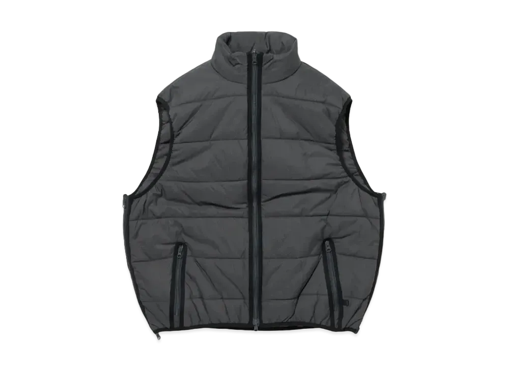 DAIWA PIER39 Tech Reversible Climbers Puff Vest "Charcoal"