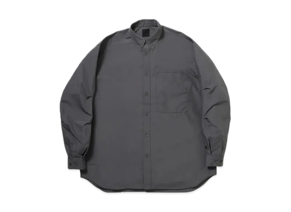 DAIWA PIER39 Tech Button Down Shirt L/S "Charcoal"