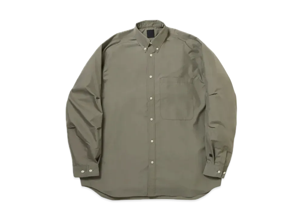 DAIWA PIER39 Tech Button Down Shirt L/S "Wolf Gray"