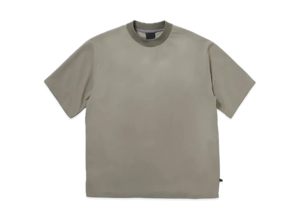 DAIWA PIER39 Tech Mock Neck S/S Tee "Wolf Gray"