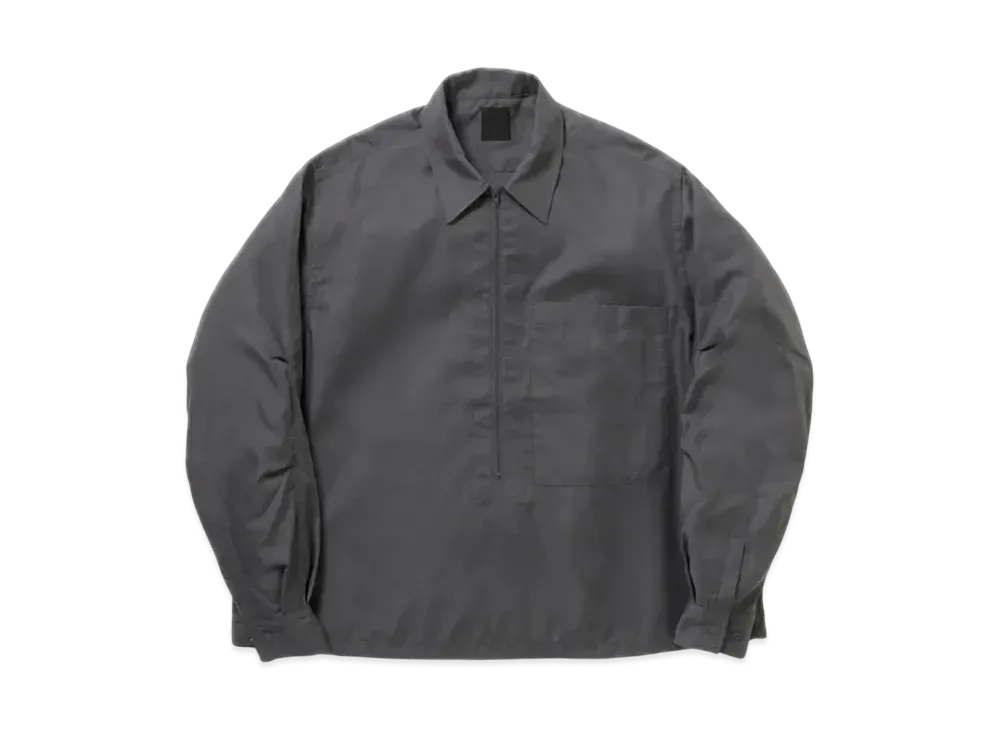 DAIWA PIER39 W's Tech Half Zip Shirt L/S "Charcoal"