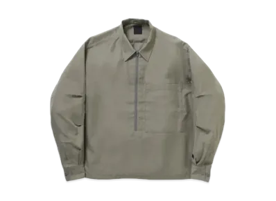 DAIWA PIER39 W's Tech Half Zip Shirt L/S "Wolf Gray"