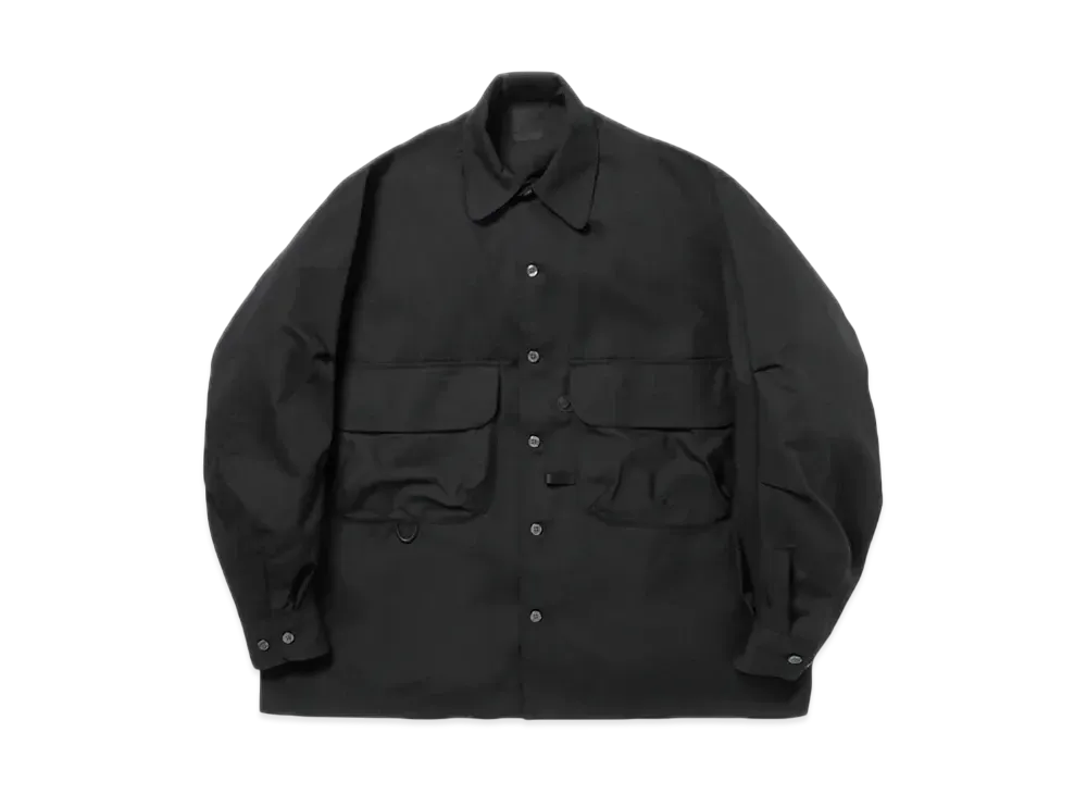 DAIWA PIER39 W's Tech Sports Open Collar Shirt L/S "Black"