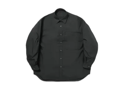 DAIWA PIER39 W's Tech Regular Stripe Shirt L/S "Black"