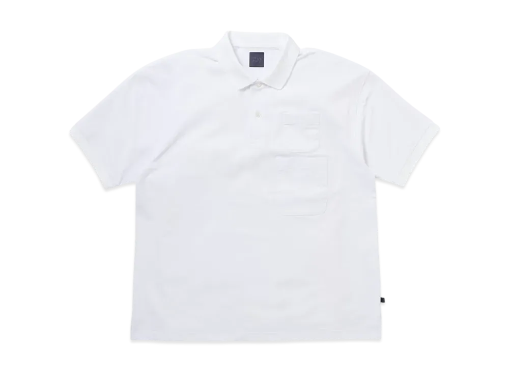 DAIWA PIER39 Tech Polo Shirt W/Pocket S/S "White"