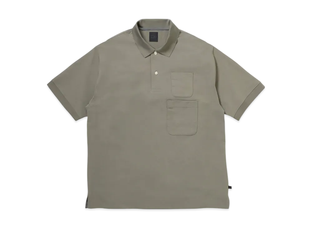 DAIWA PIER39 Tech Polo Shirt W/Pocket S/S "Wolf Gray"