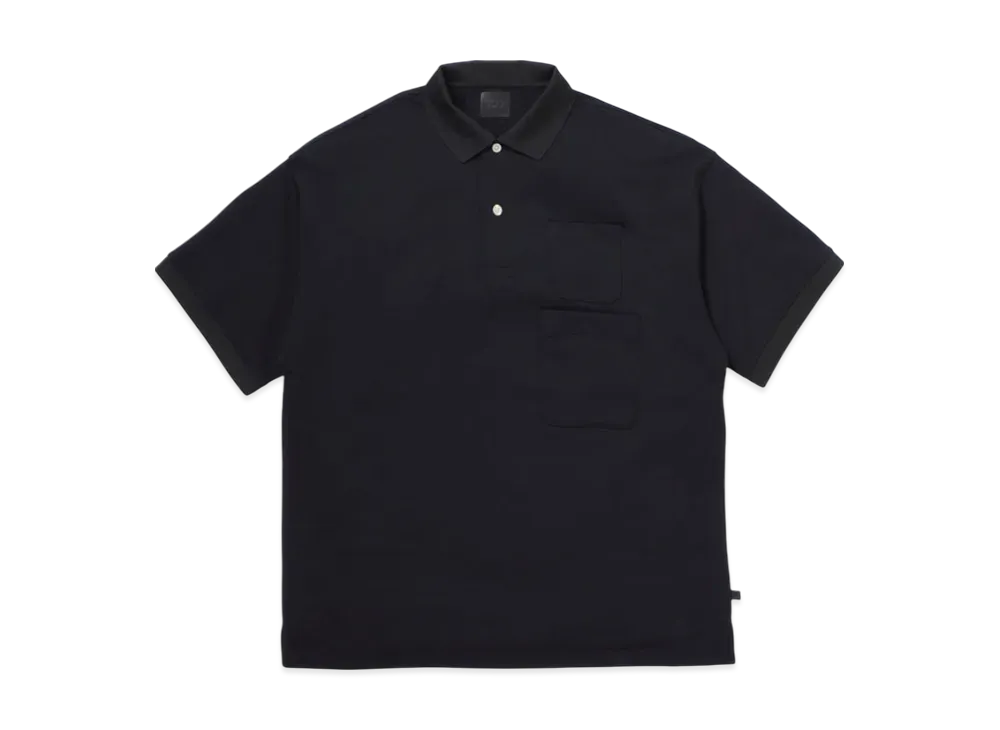 DAIWA PIER39 Tech Polo Shirt W/Pocket S/S "Black"