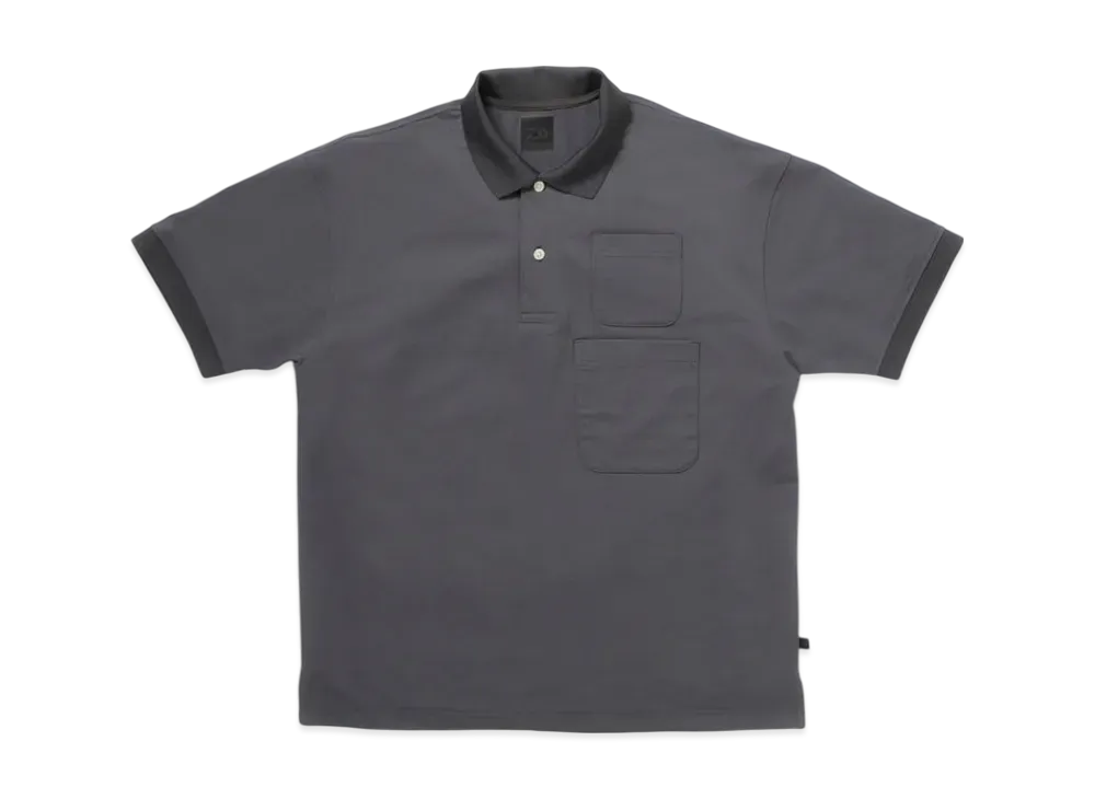 DAIWA PIER39 W's Tech Polo Shirt W/Pocket S/S "Charcoal"