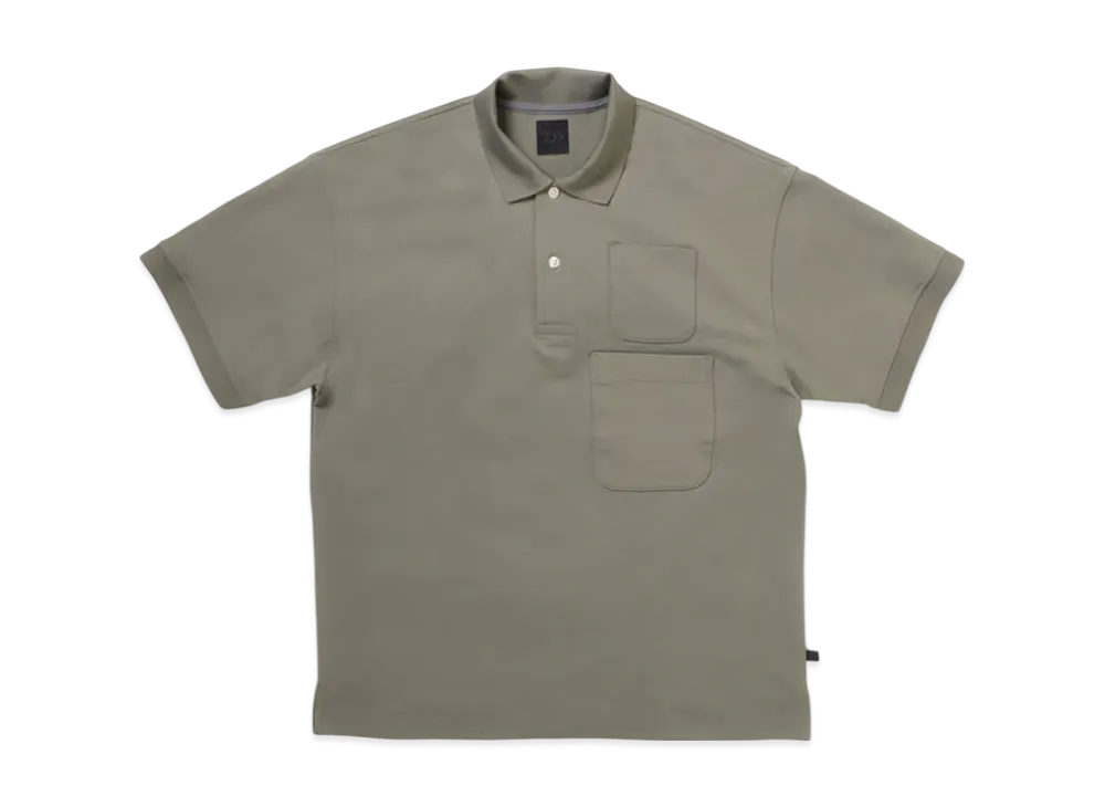 DAIWA PIER39 W's Tech Polo Shirt W/Pocket S/S "Wolf Gray"