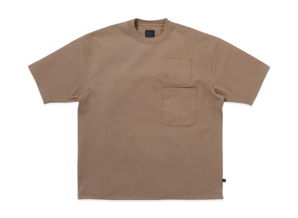 DAIWA PIER39 W's Tech W/Pocket Crew Tee "Beige"