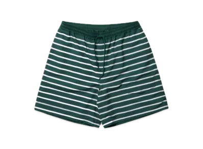 DAIWA PIER39 Tech Reversible Sailing Shorts "White/Green Border"