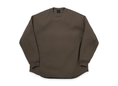 DAIWA PIER39 Tech Thermal Crew L/S "Brownkhaki"