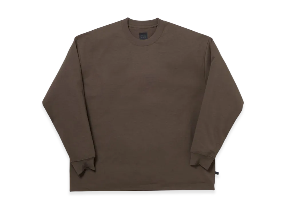 DAIWA PIER39 Tech Drawstring Tee L/S "Brownkhaki"