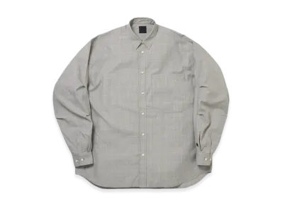DAIWA PIER39 W's Tech Regular Collar Shirt L/S Glen Check "Beige"