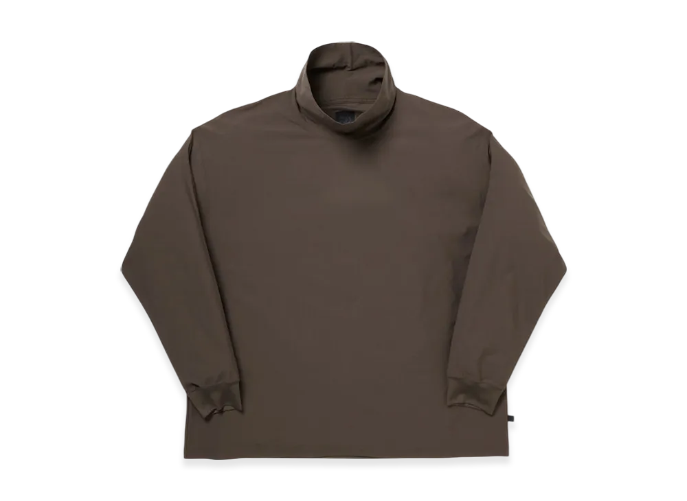 DAIWA PIER39 W's Tech Turtle Neck L/S "Brownkhaki"