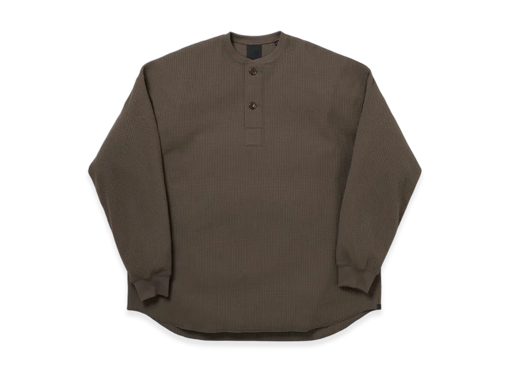DAIWA PIER39 W's Tech Thermal Henley L/S "Brownkhaki"