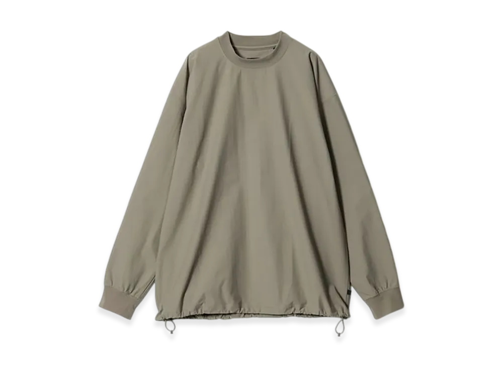 DAIWA PIER39 for BEAUTY&YOUTH Tech Back Pocket Tee L/S "MD.Gray"
