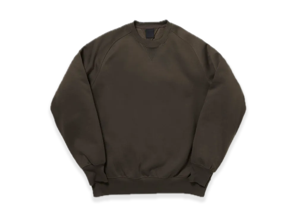 DAIWA PIER39 Tech Sweat Crew Freedom Sleeve "Brownkhaki"