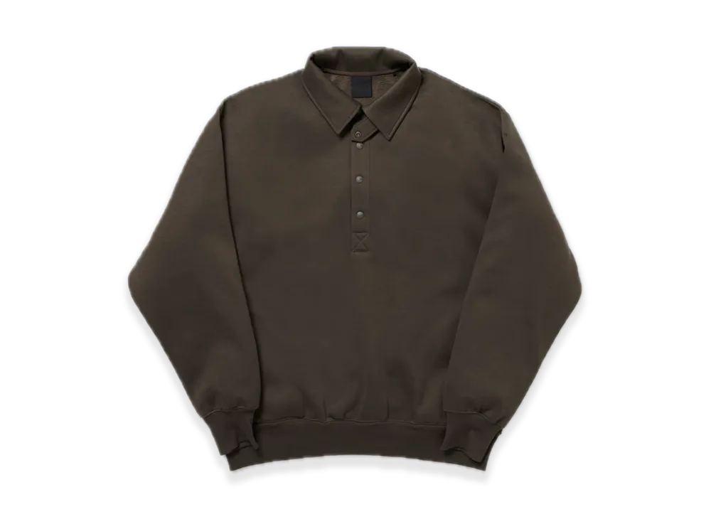 DAIWA PIER39 Tech Sweat Snap Pullover "Brownkhaki"